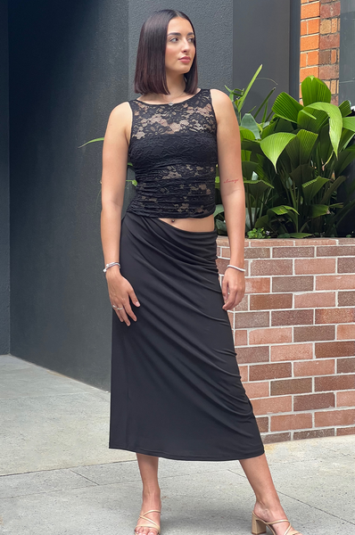 Riri Maxi Dress - Black