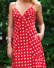 Load image into Gallery viewer, Rosita Maxi Dress - Red