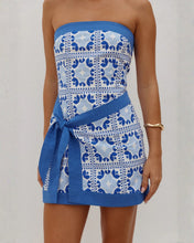 Load image into Gallery viewer, Lillianna Strapless Mini Dress - Lola Blue
