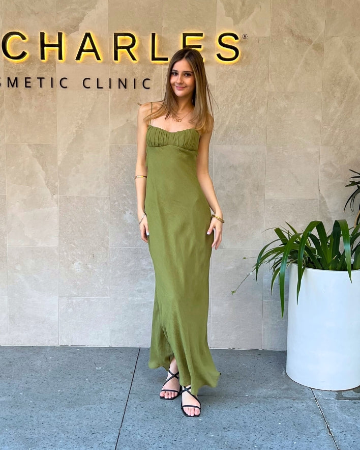 Lovissa Maxi Dress - Olive