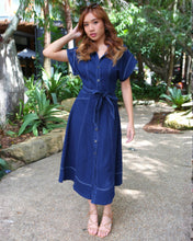 Load image into Gallery viewer, Dani Midi Dress - Dark Denim