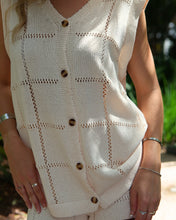 Load image into Gallery viewer, Mimi Knit Set Top - Oat