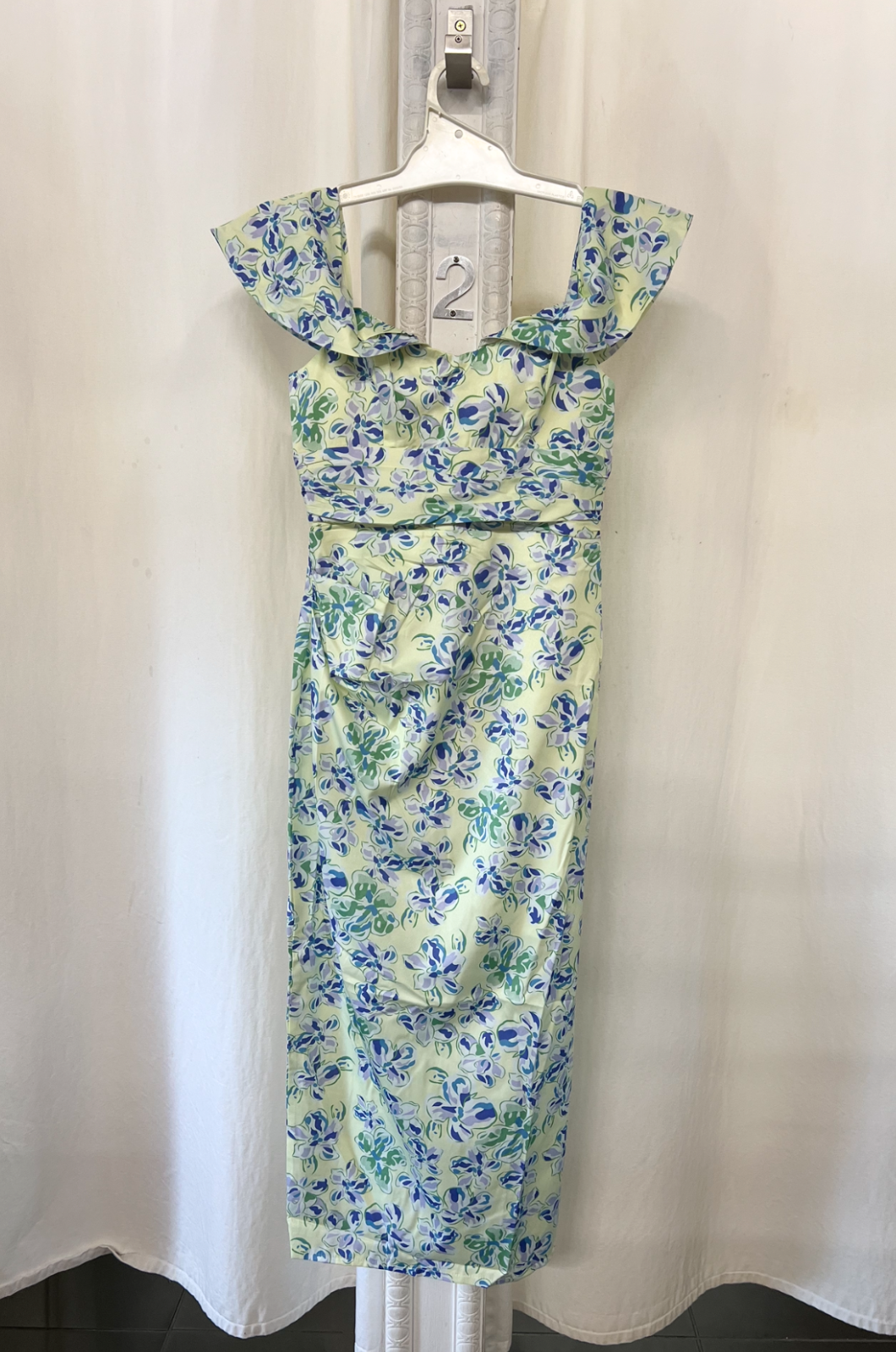Tani Midi Dress - Blue