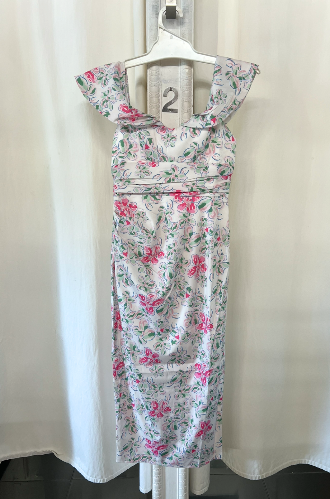 Tani Midi Dress - Pink