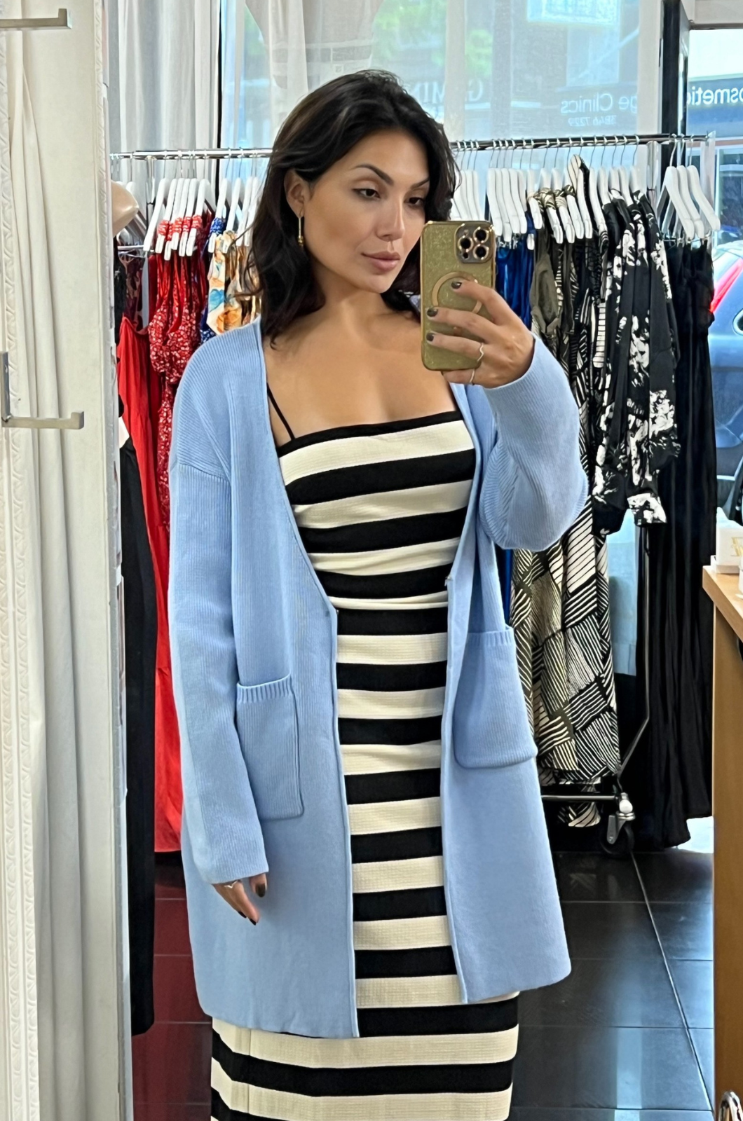 Tasmin Cardigan - Blue