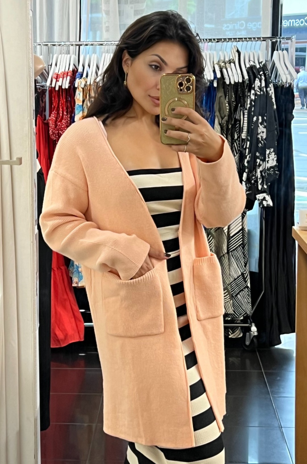 Tasmin Cardigan - Pink