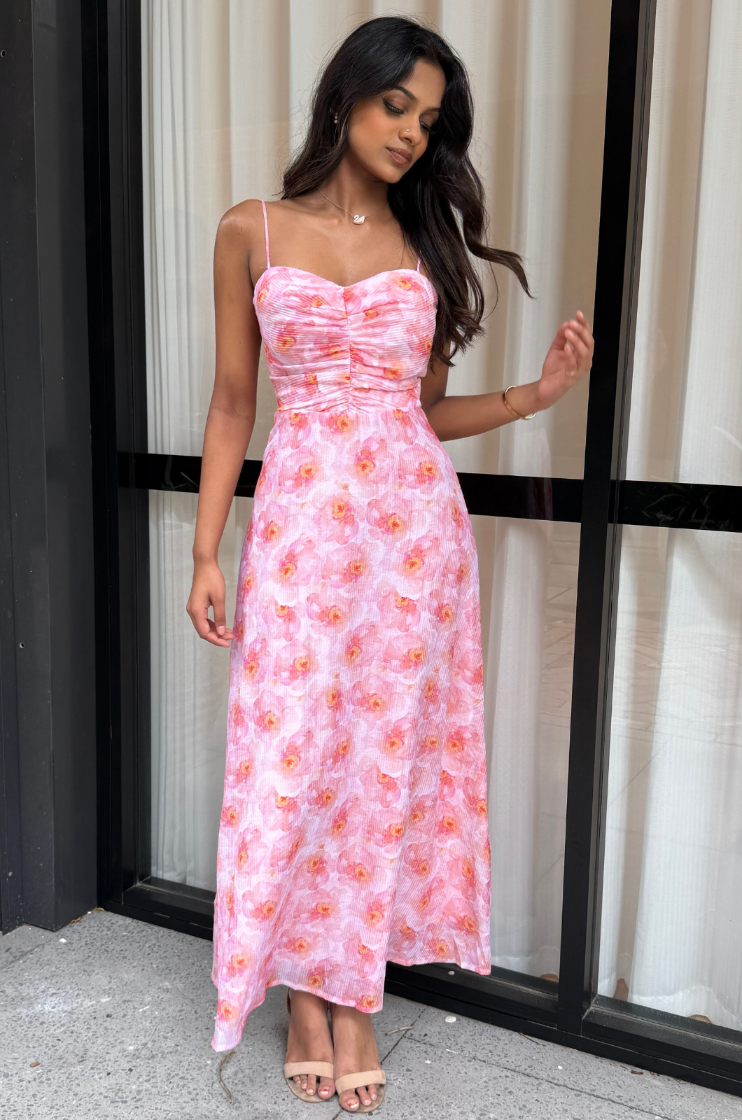 Sunsie Maxi Dress - Orange