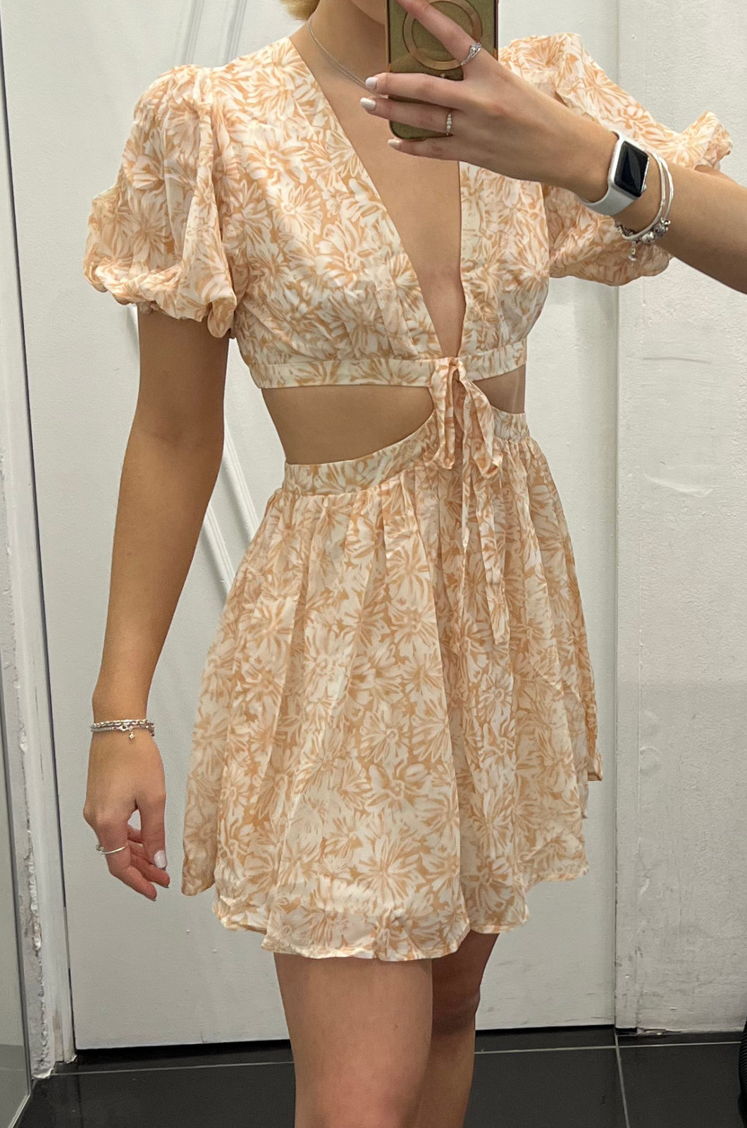 Tilda Mini Dress - Yellow