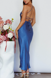 Blair Maxi Dress - Blue