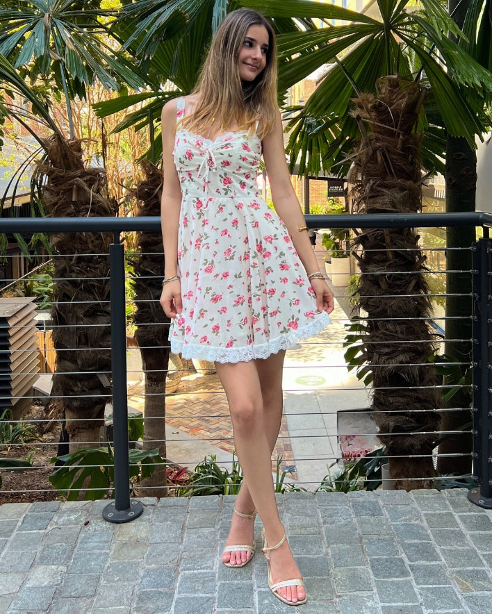 Millie Mini Dress - Cream