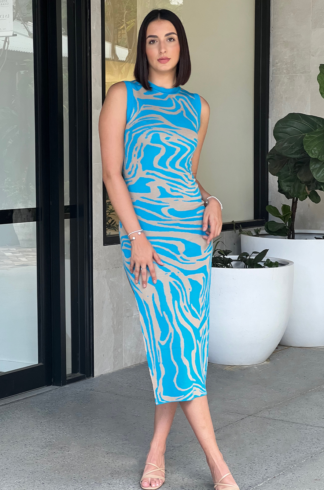 Milli Maxi Dress - Blue