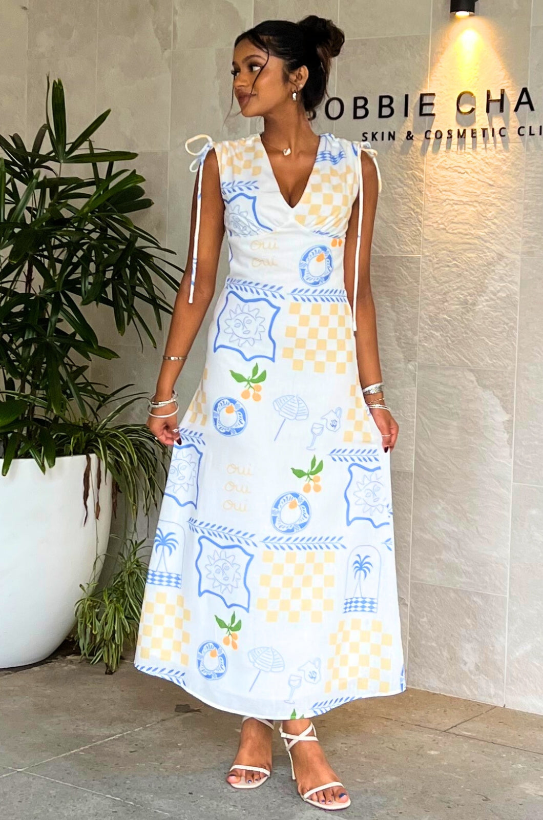 Ariana Maxi Dress - White