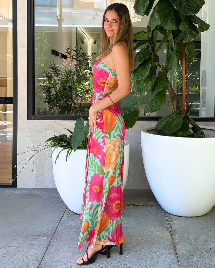 Caylia Maxi Dress - Floral