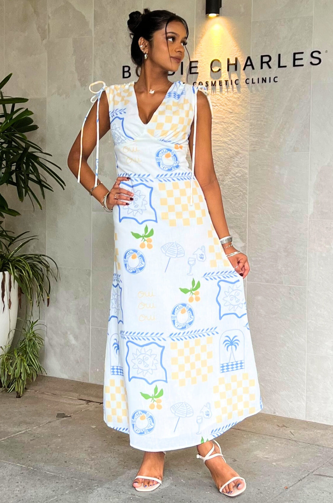 Ariana Maxi Dress - White