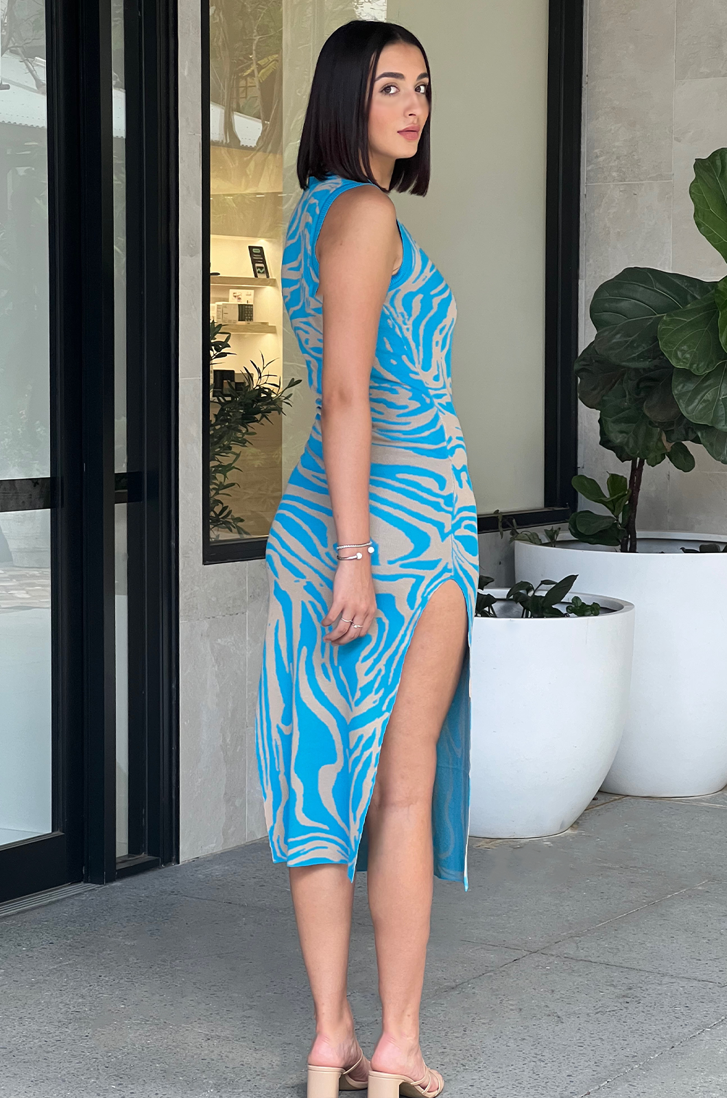 Milli Maxi Dress - Blue