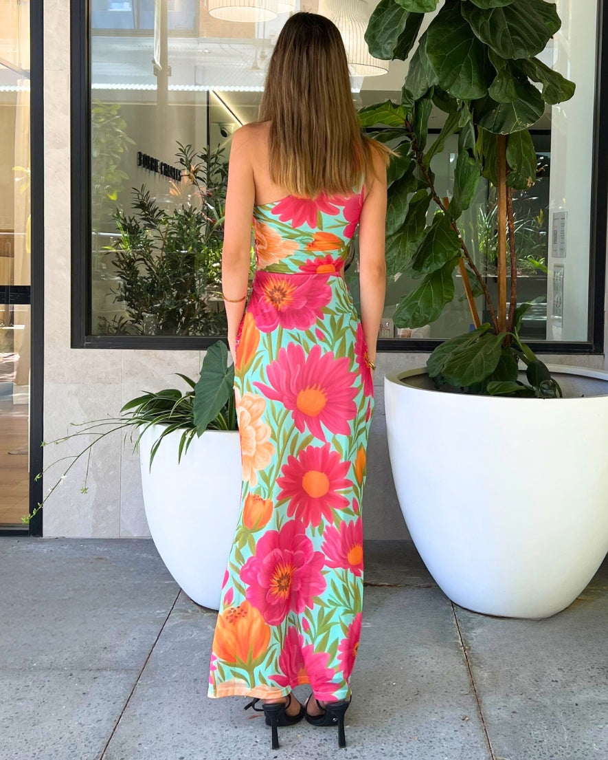 Caylia Maxi Dress - Floral
