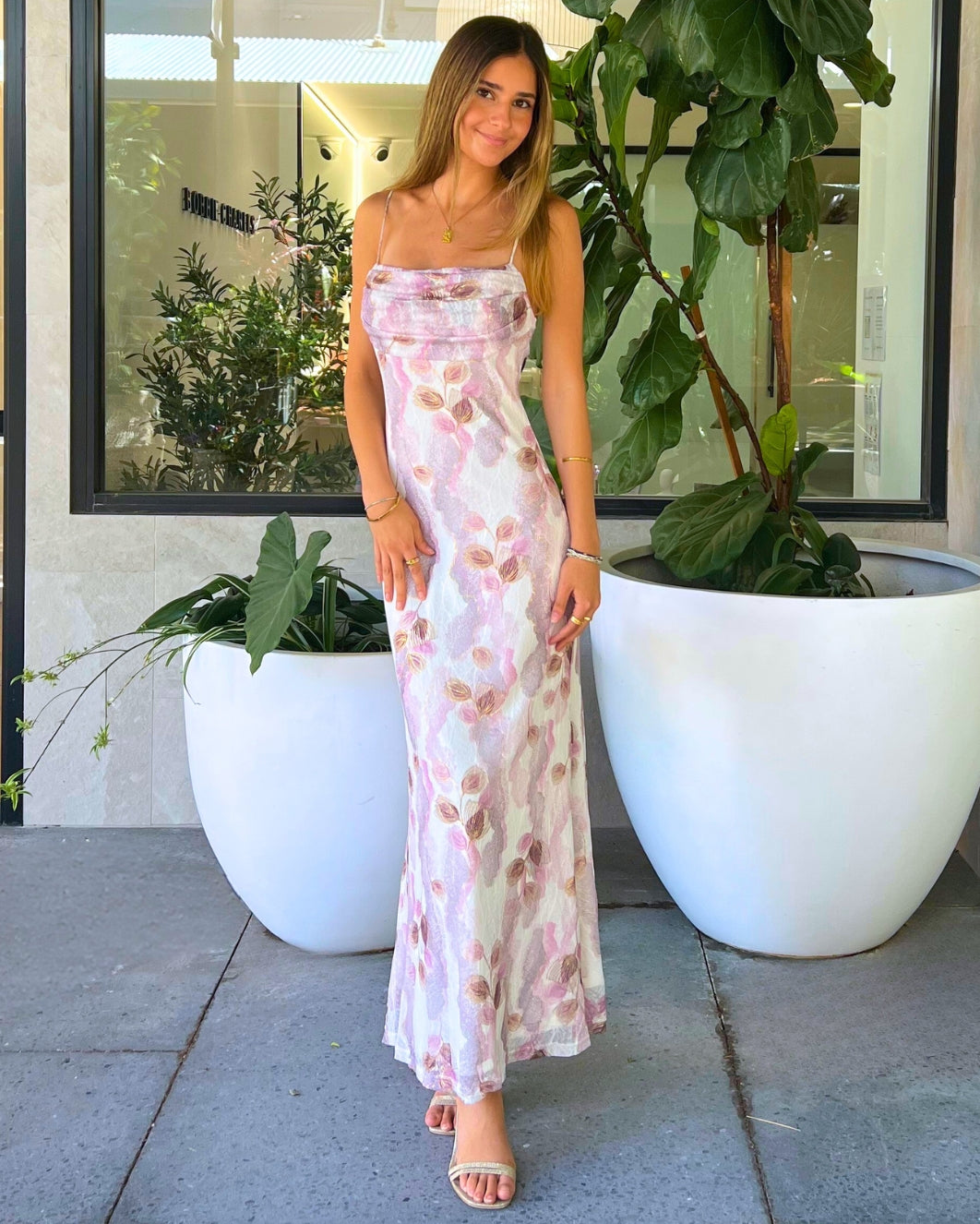 Miri Maxi Dress - Pink