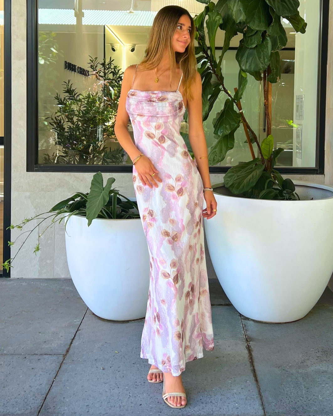 Miri Maxi Dress - Pink