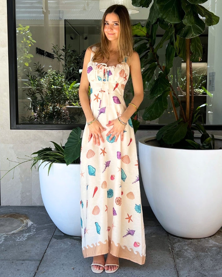 Shelly Maxi Dress - White