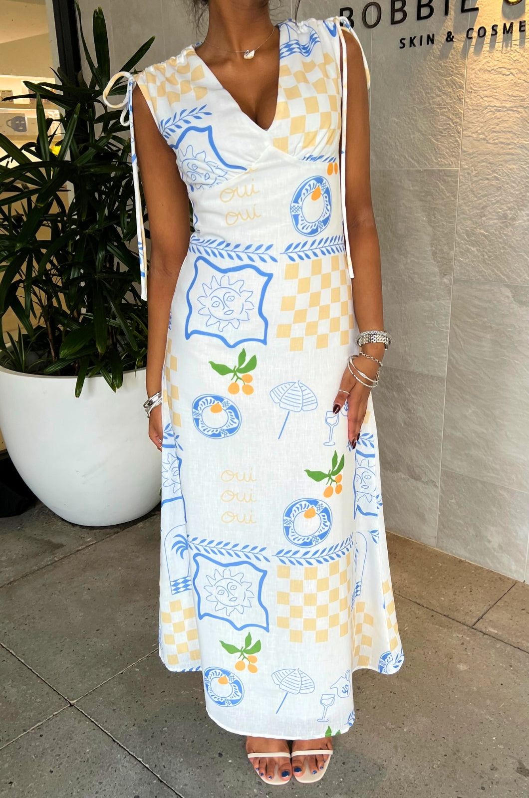 Ariana Maxi Dress - White