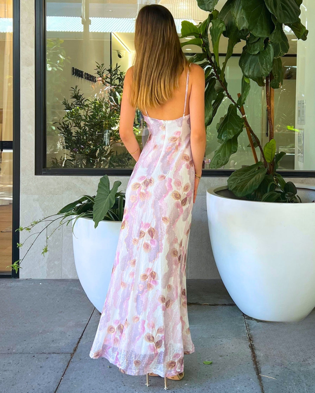 Miri Maxi Dress - Pink