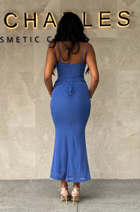 Cora Maxi Dress - Blue