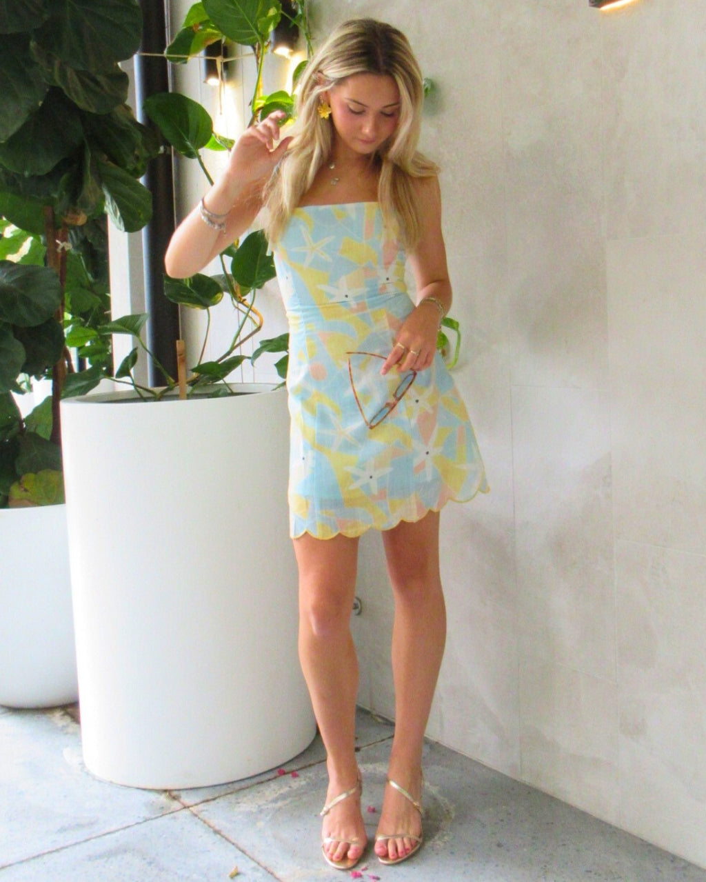 Amorita Mini Dress - Multi