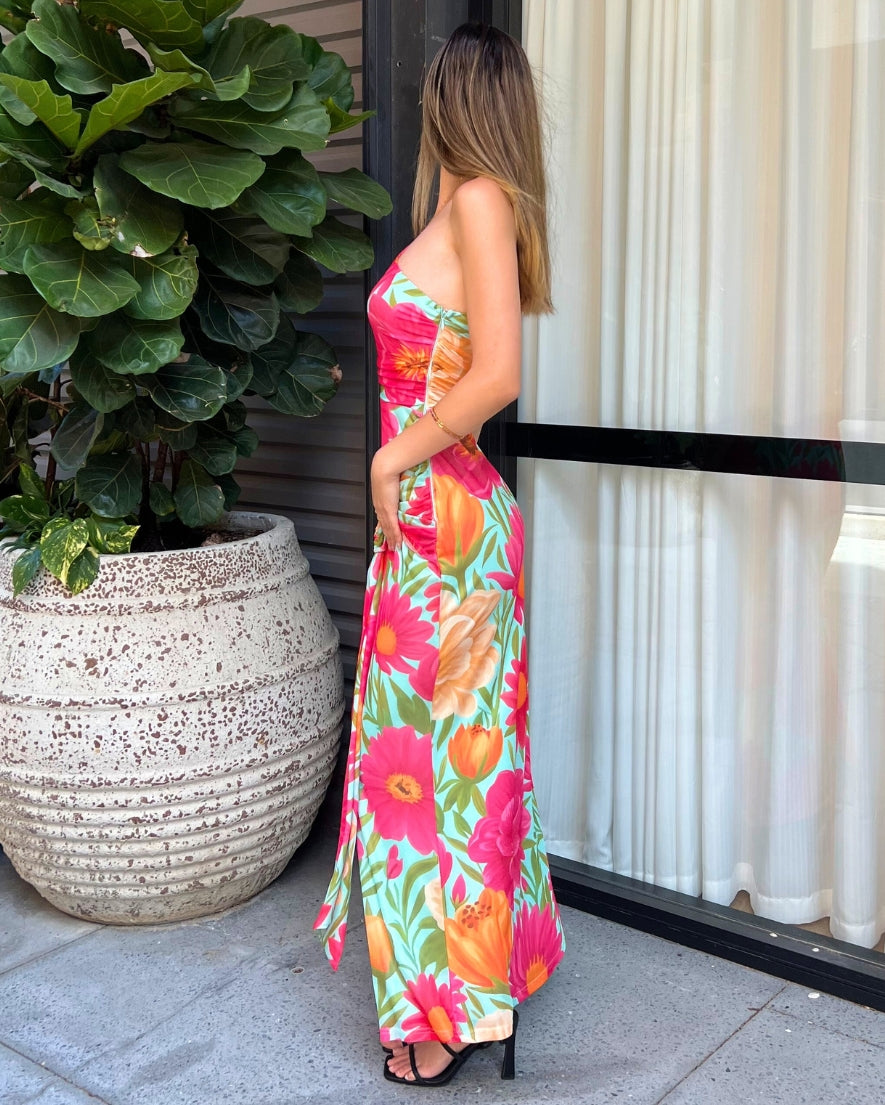 Caylia Maxi Dress - Floral