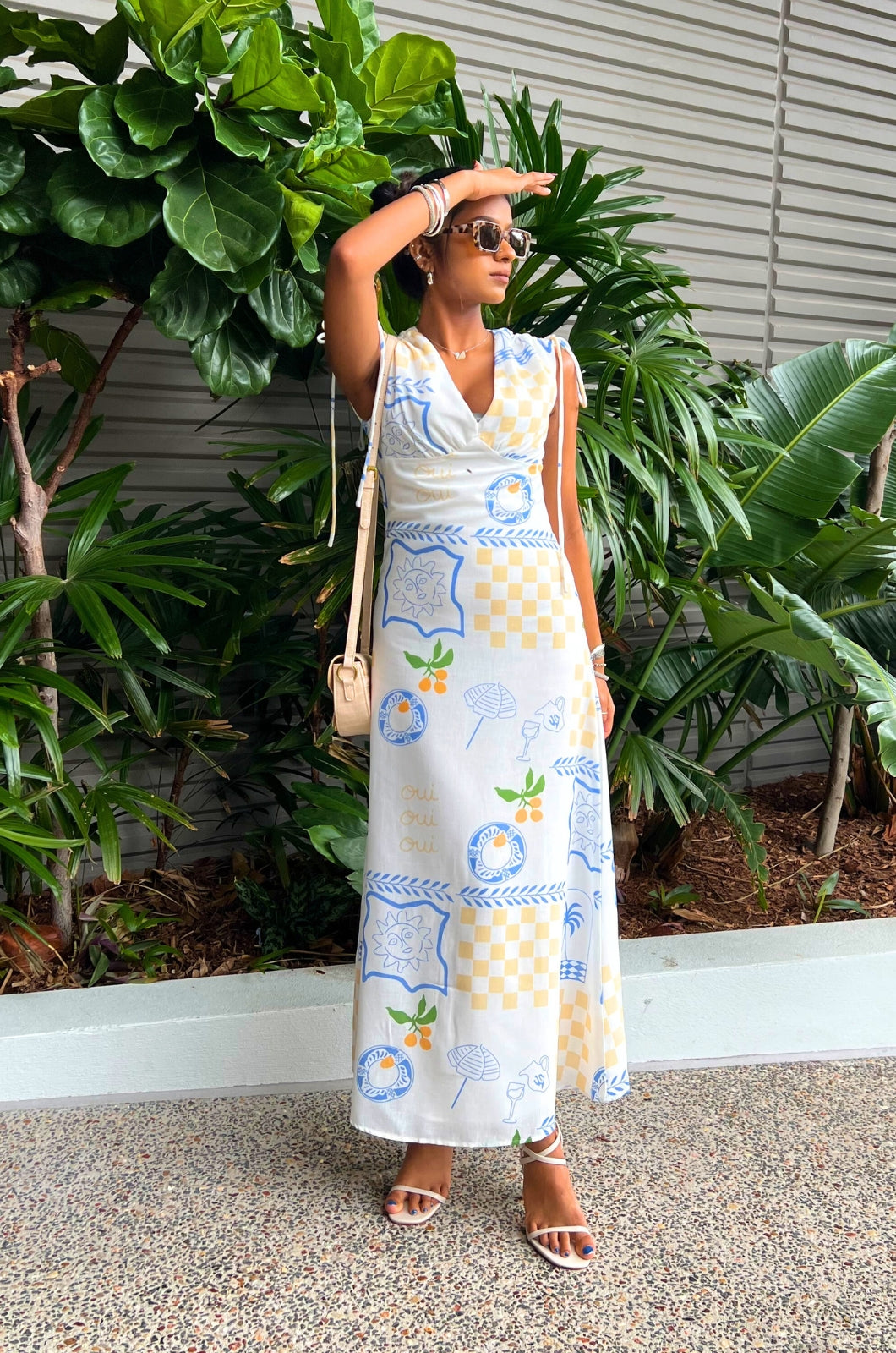 Ariana Maxi Dress - White
