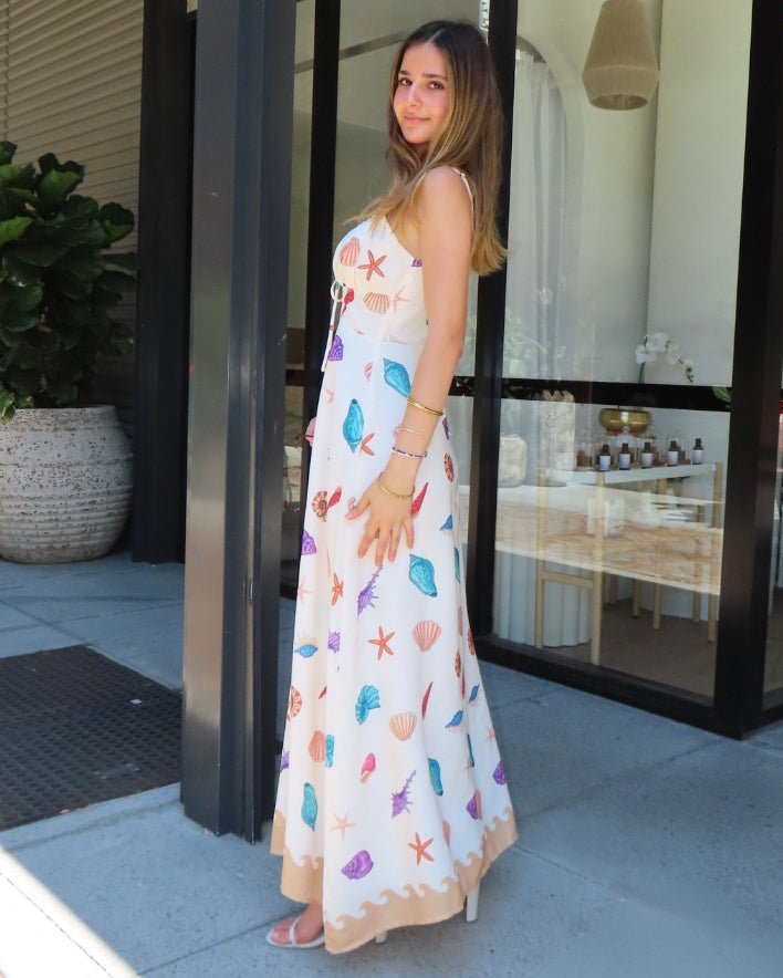 Shelly Maxi Dress - White