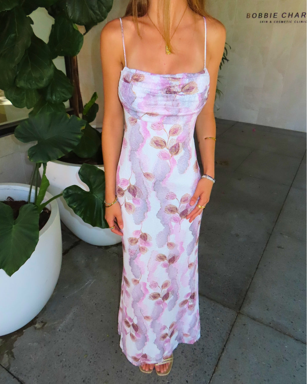Miri Maxi Dress - Pink