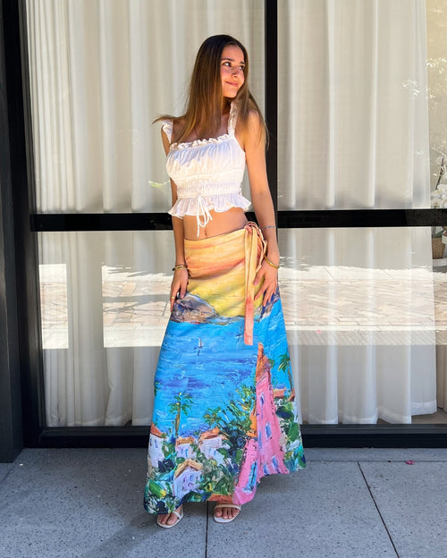 Vivienne Skirt - Blue