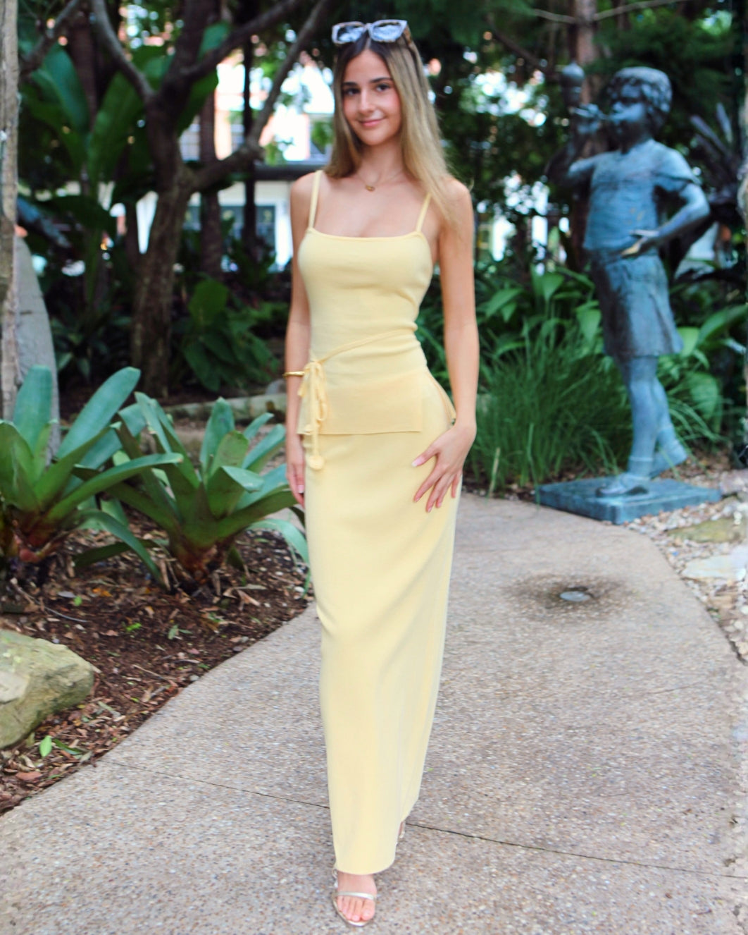 Audrey Set Skirt - Banana