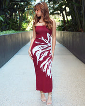 Load image into Gallery viewer, Vena Maxi - Burgundy
