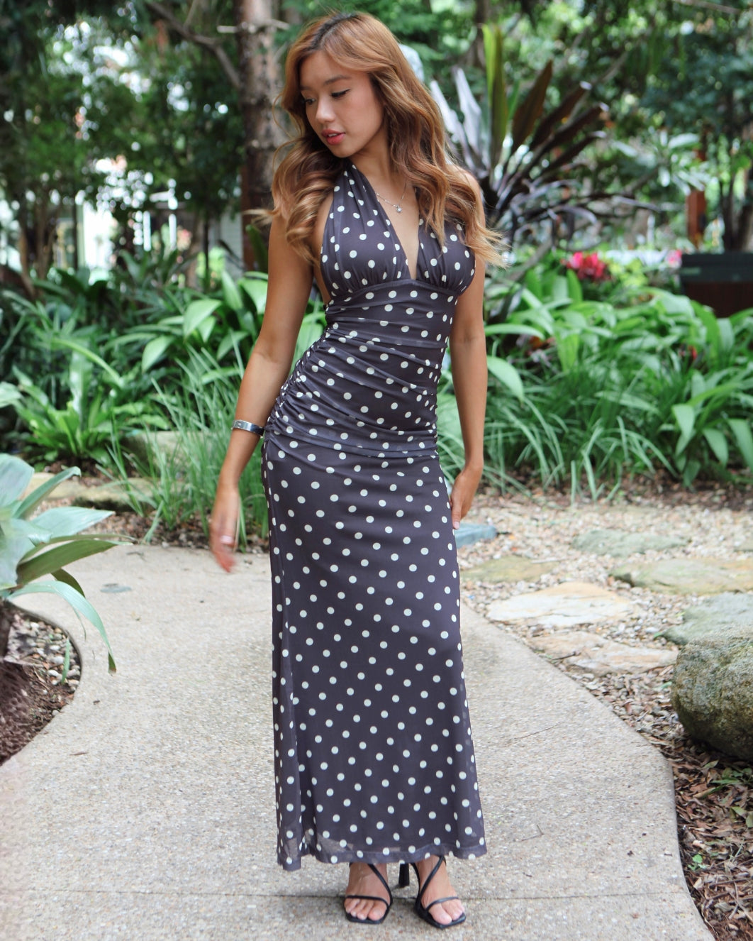 Dawn Maxi Dress - Choc