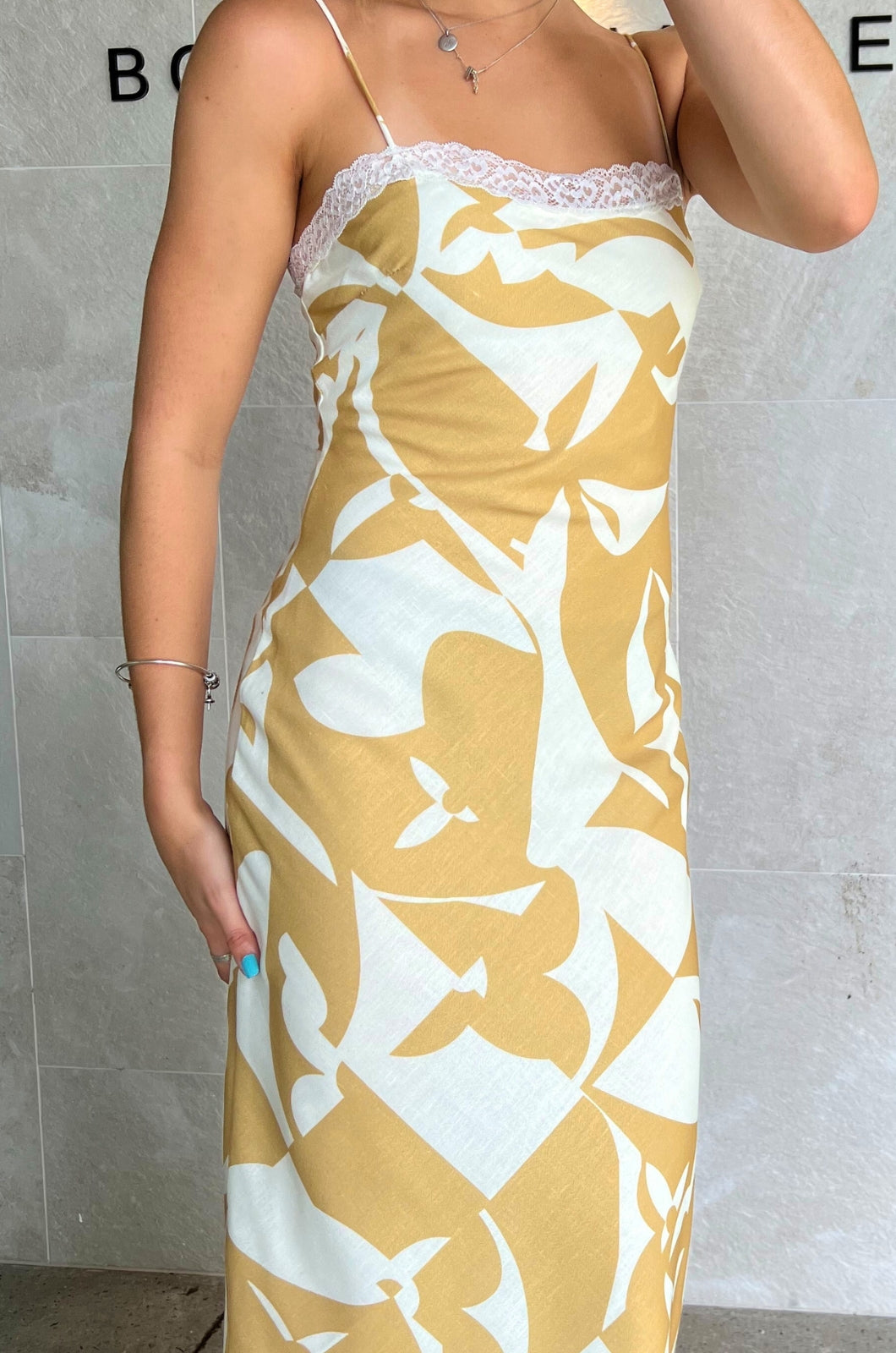 Phoebe Maxi Dress - Yellow