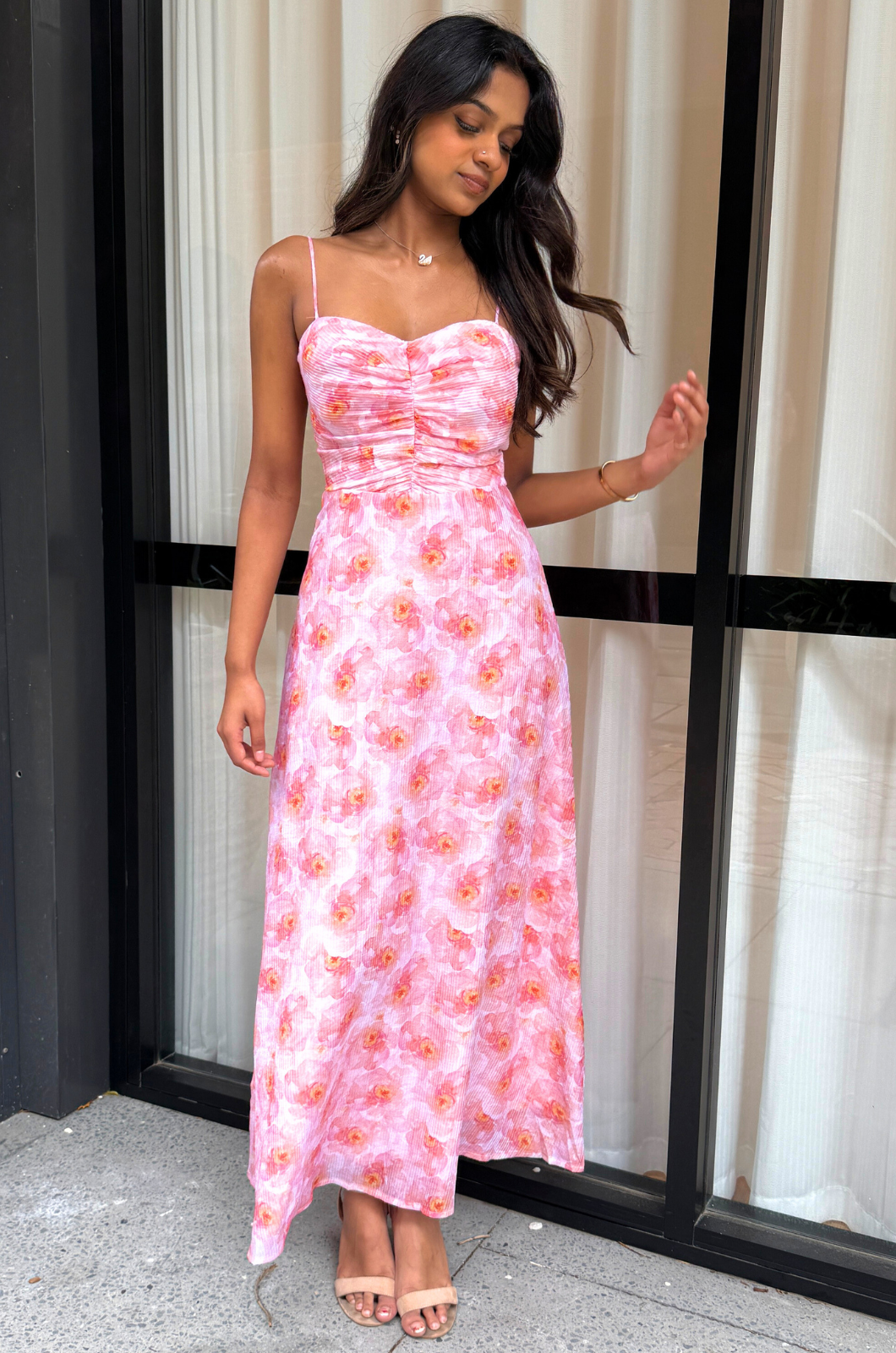 Sunsie Maxi Dress - Orange