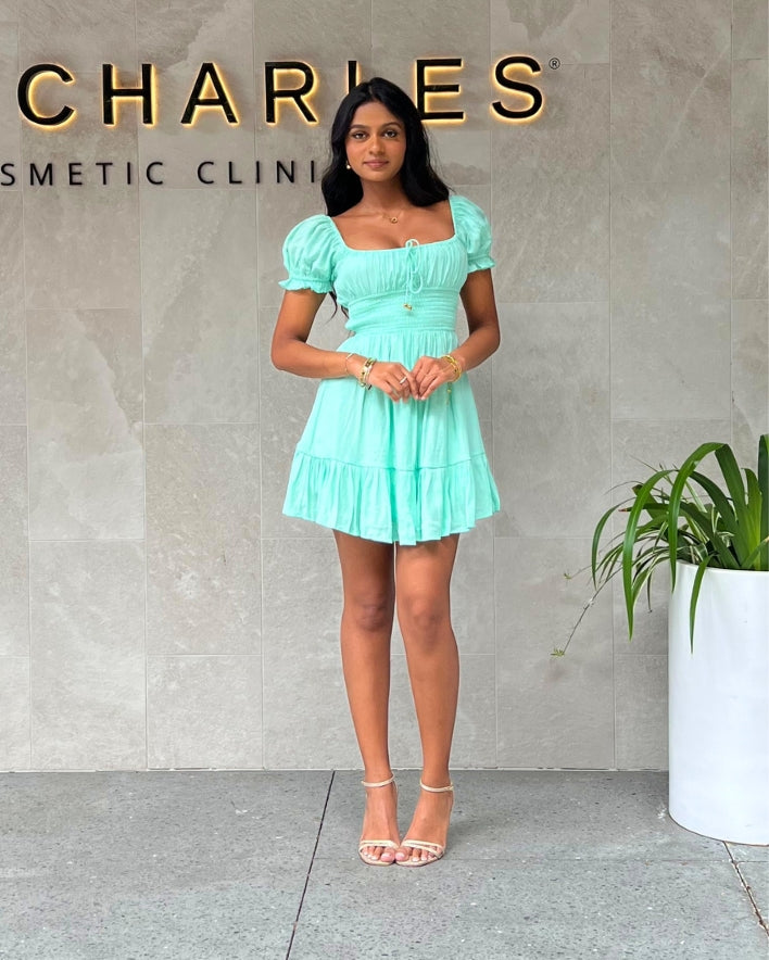 Jorja Mini Dress - Mint