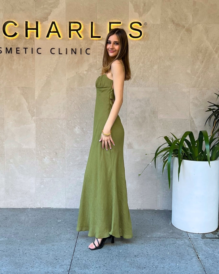 Lovissa Maxi Dress - Olive