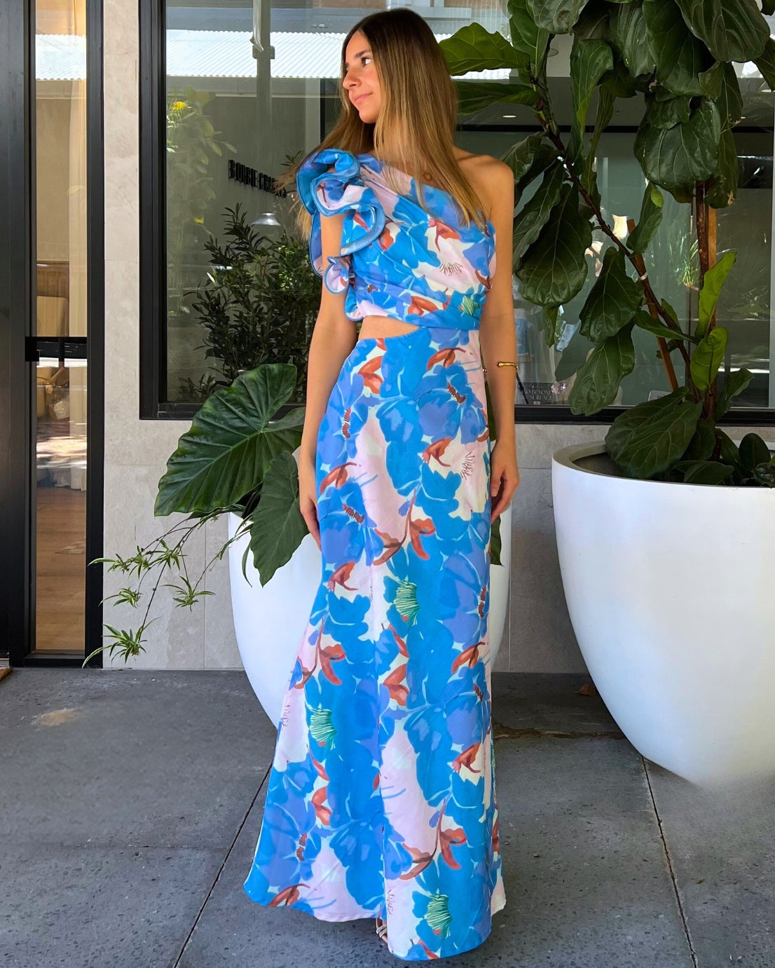 Rosalina Maxi Dress - Blue