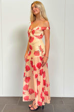 Load image into Gallery viewer, Tildi Maxi Dress - Yellow/Red
