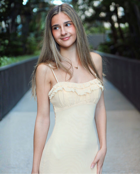 Meeka Maxi Dress - Butter
