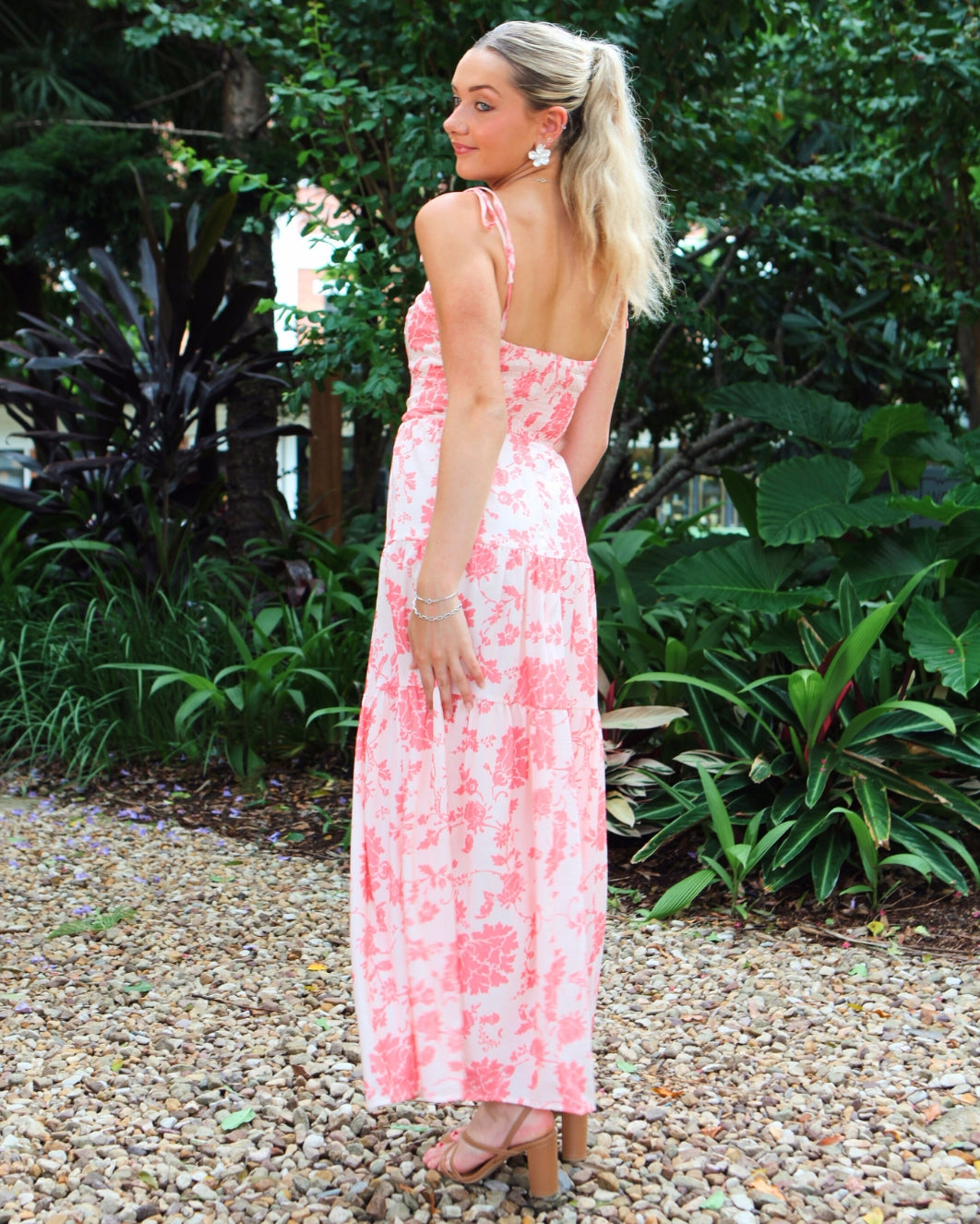Mae Maxi Dress - Pink