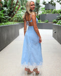 Talia Maxi Dress - Light Blue