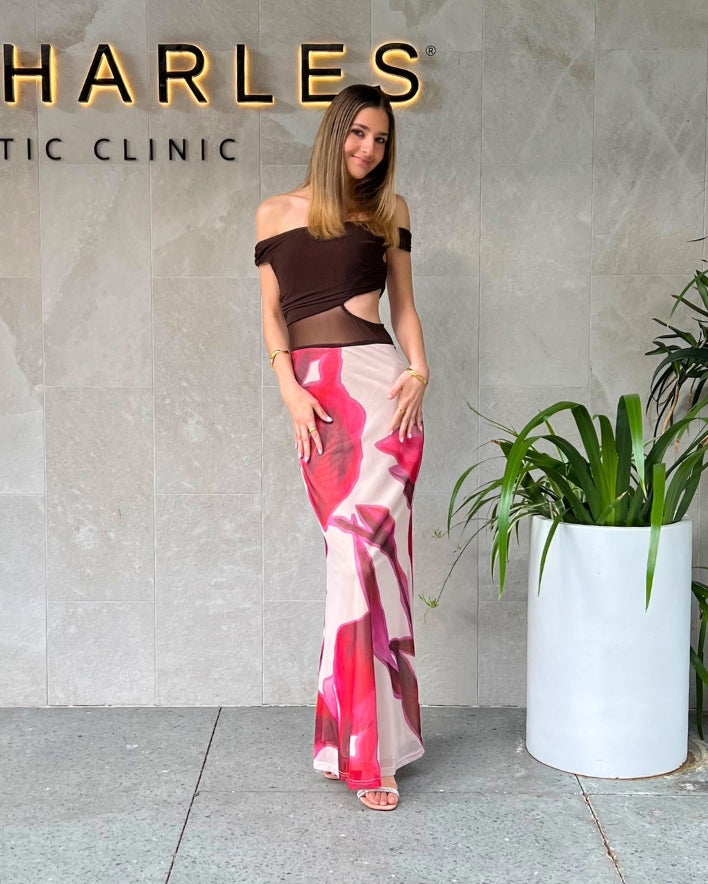 Amaya Maxi Dress - Chocolate