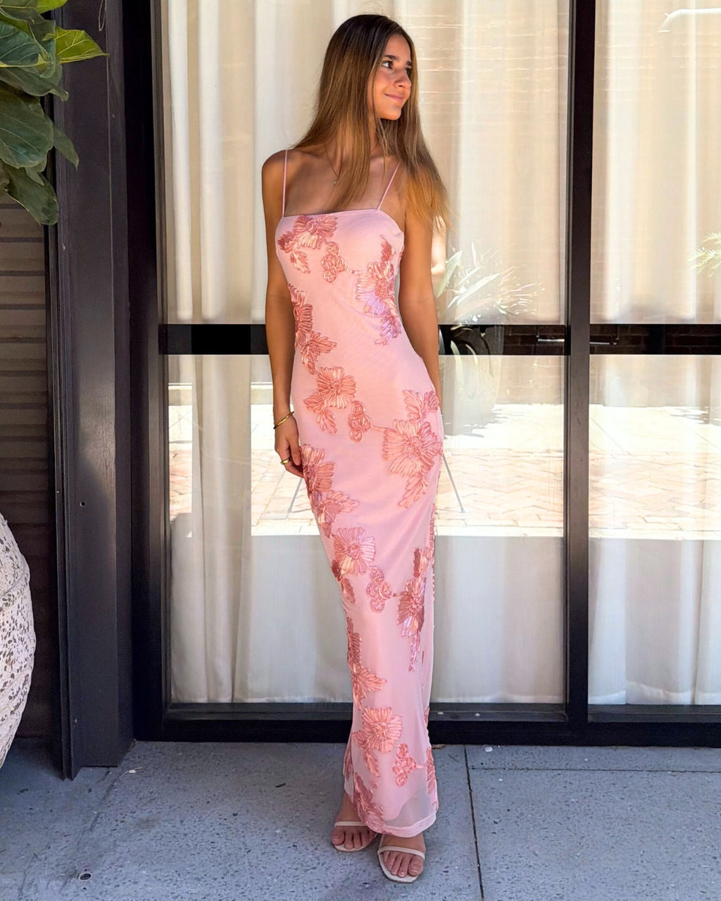 Georgina Maxi Dress - Blush