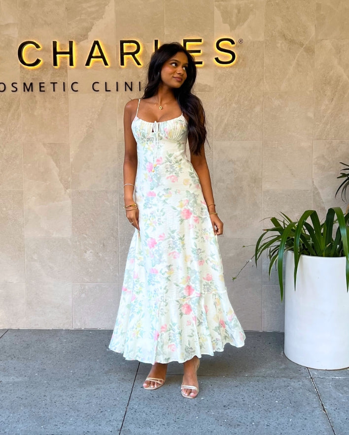 Hilda Maxi Dress - Blush