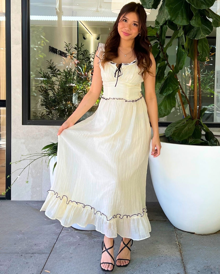 Yuna Maxi Dress - Butter