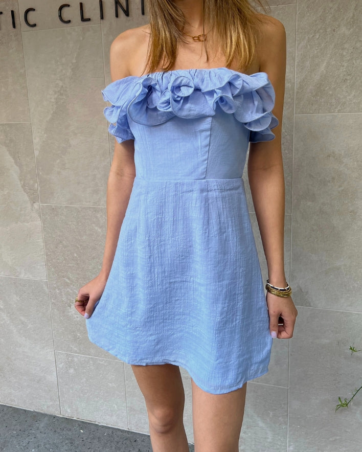 Avelie Mini Dress - Lilac