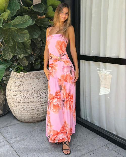 Elle Maxi Dress - Pink